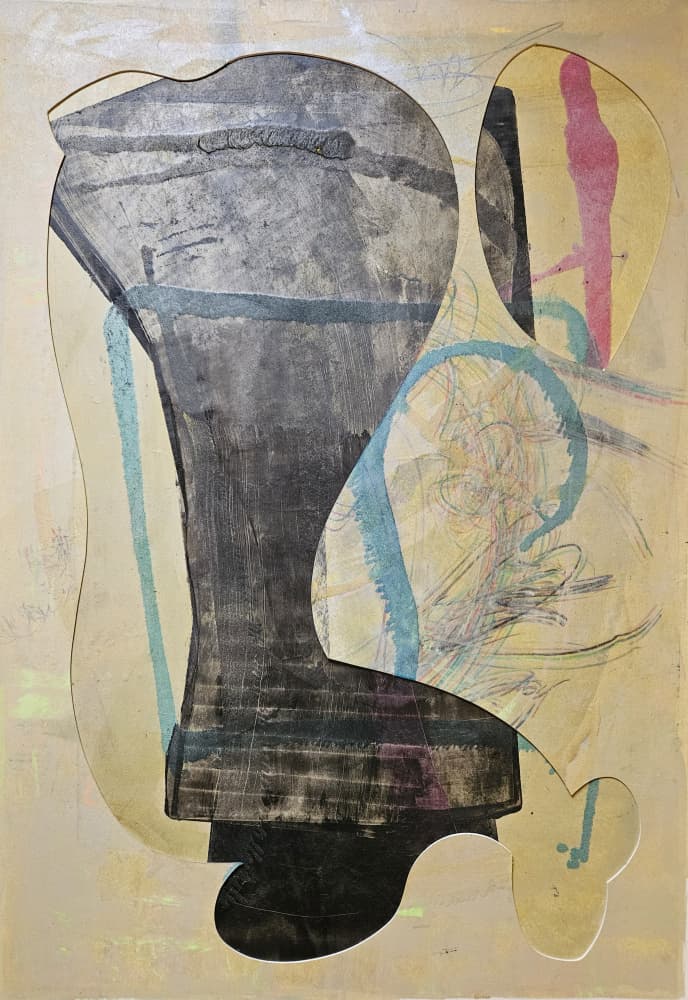 Abstract Organic Shapes by Stefano Mazzolini — canvas wall art