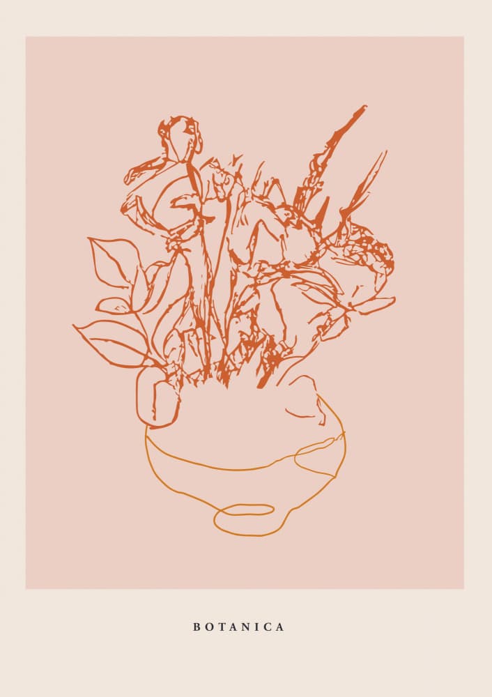 Botanicalineno36 by Treechild — canvas wall art