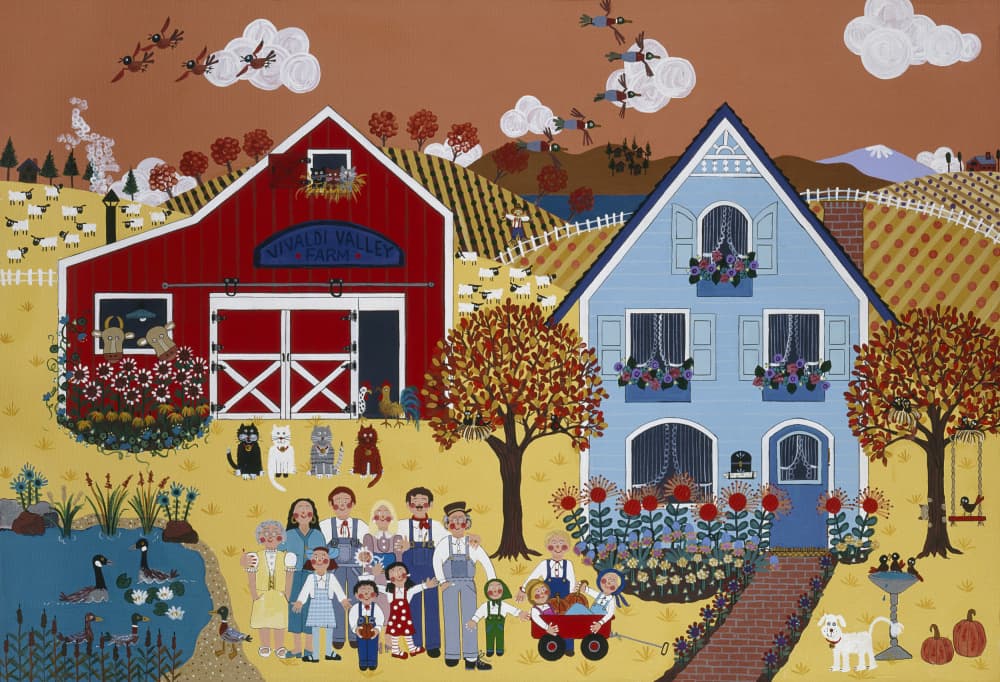 Fall by Sev Ickes — canvas wall art