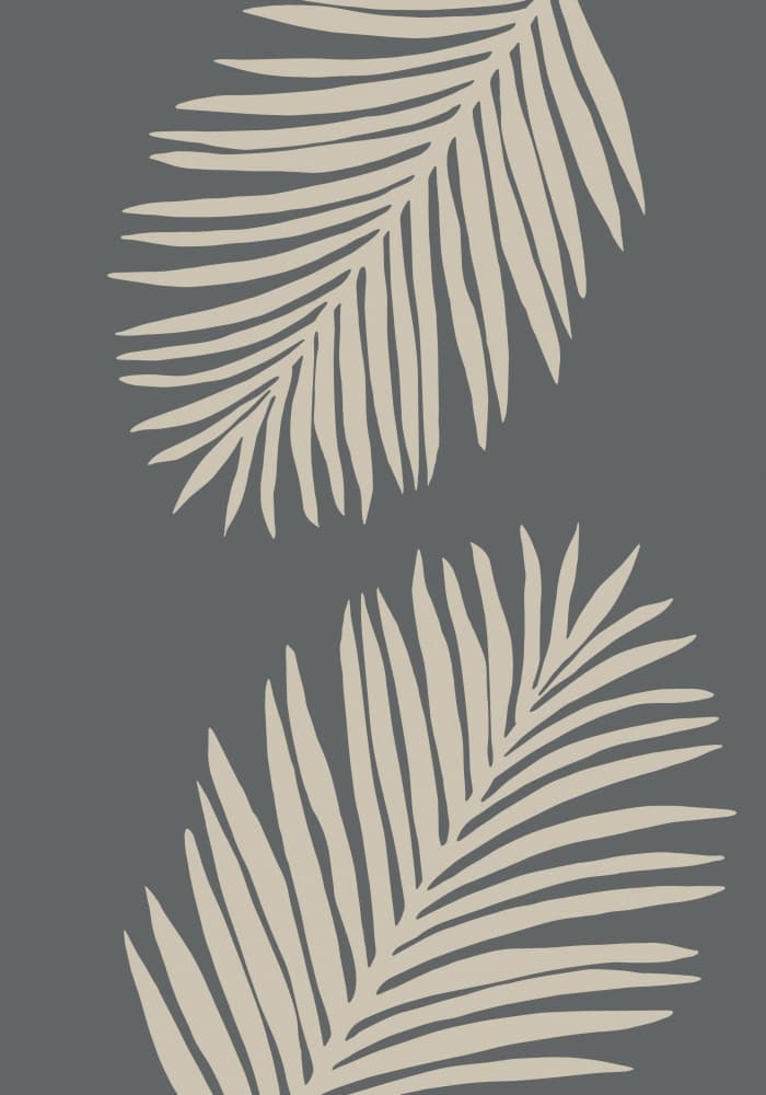 Modern Palm Leaves by Pictufy Studio — canvas wall art