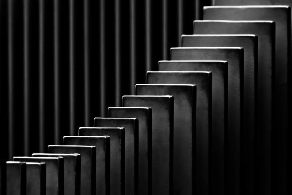 Rising Steps by Hans-Wolfgang Hawerkamp — canvas wall art