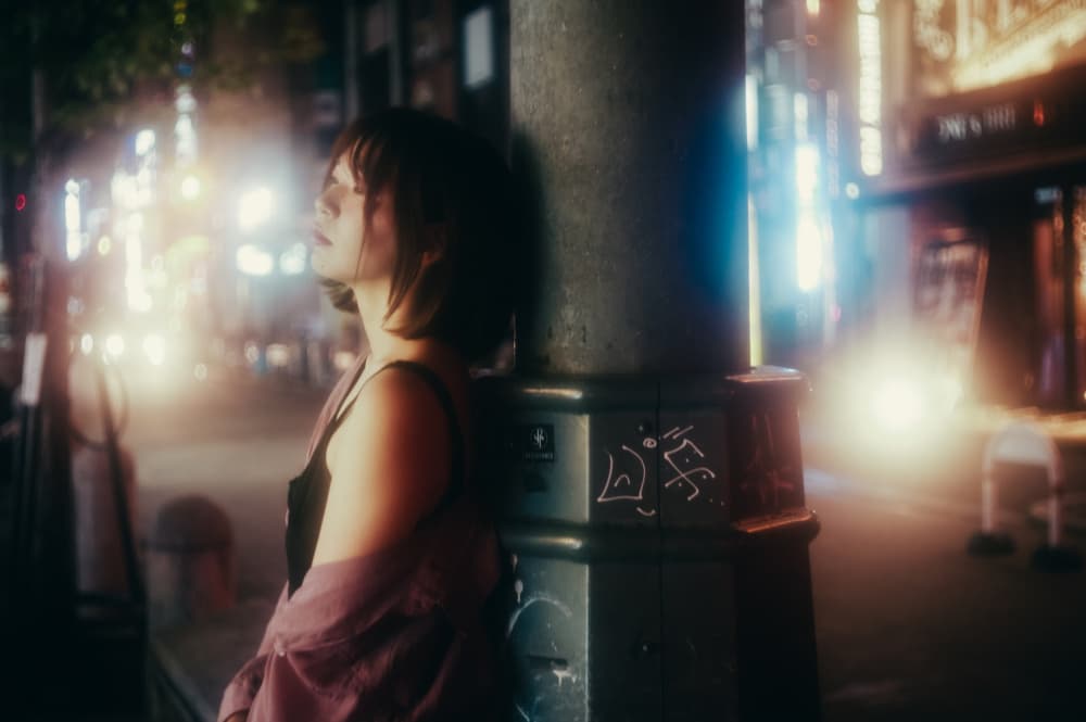 Pensive Urban Glow by yuimei — canvas wall art