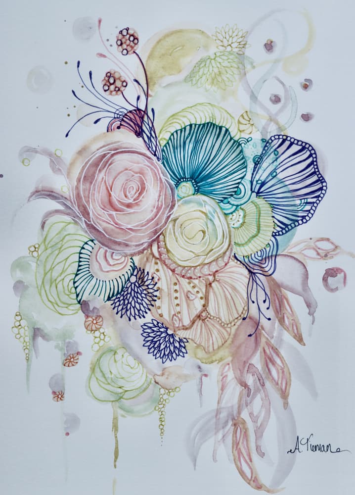 Indulgence by Amy Tieman — canvas wall art