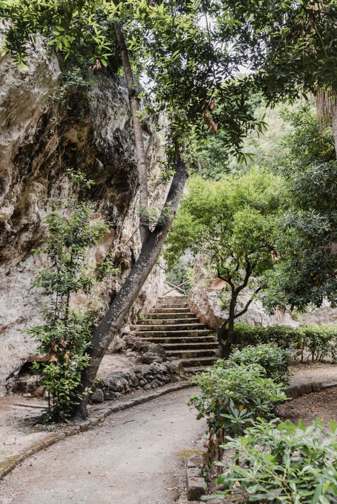 Winding Garden Path by Photolovers — canvas wall art