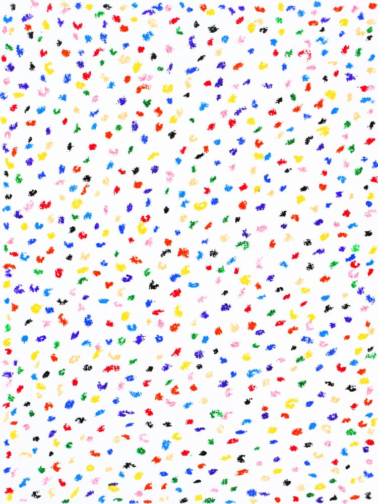 Colorful Abstract Spots by kathrinmay — canvas wall art
