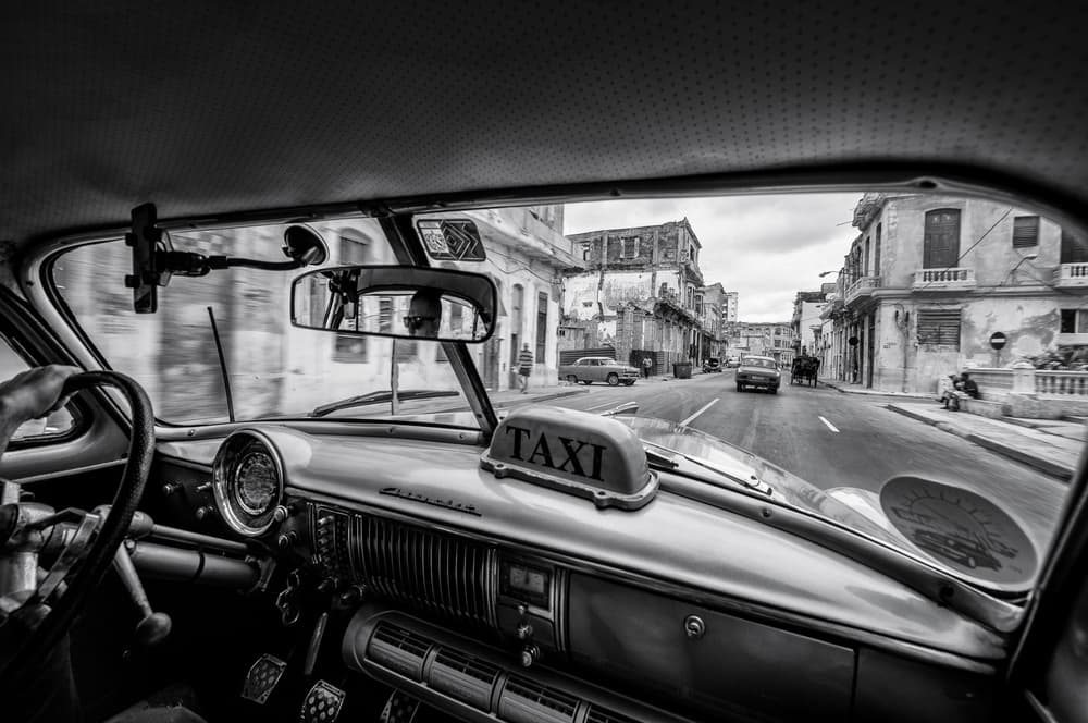 Driving Havana Street by Marco Tagliarino — canvas wall art