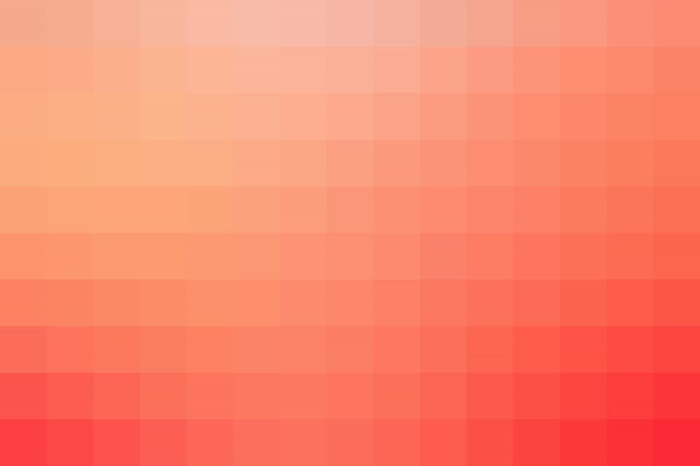 Warm Gradient Squares by amini54 — canvas wall art