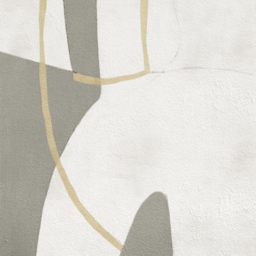 Flowing Abstract Shapes by Alma — canvas wall art