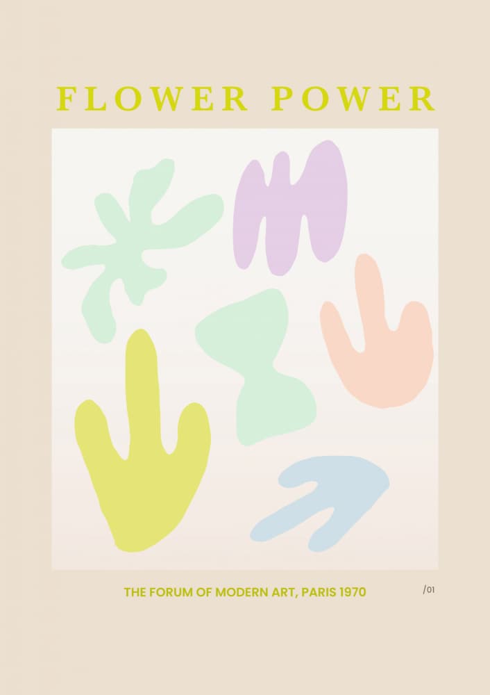 Floralcolorpartyno29 by Treechild — canvas wall art