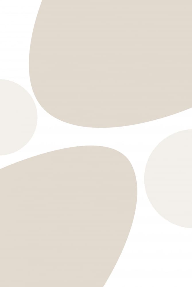 Neutral Organic Shapes by Oju Design — canvas wall art