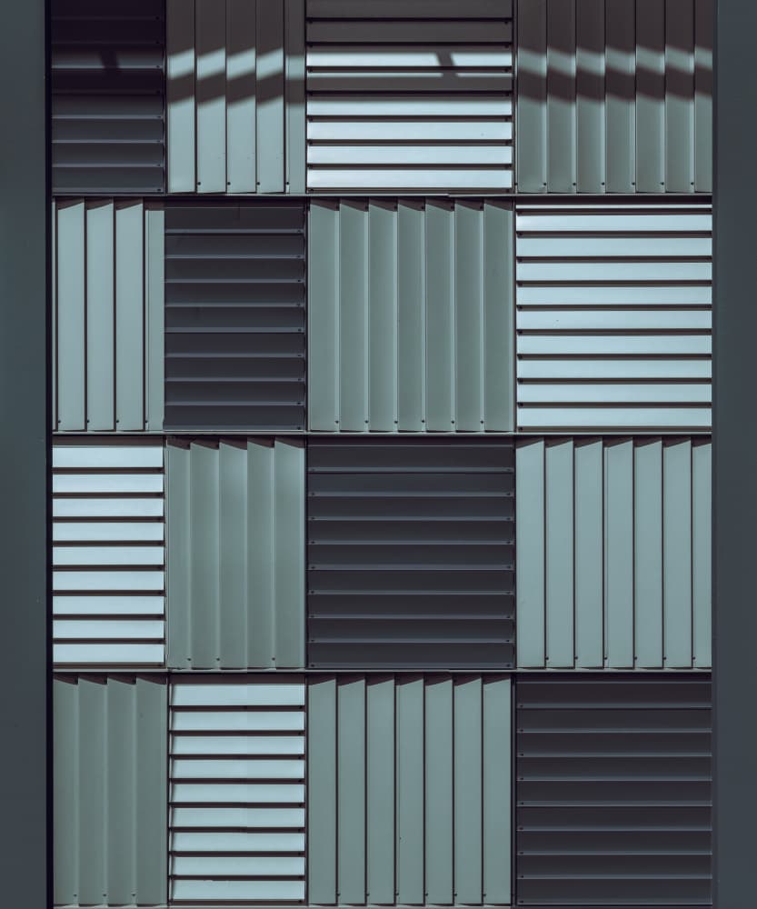 Modern Geometric Architecture by Theo Luycx — canvas wall art