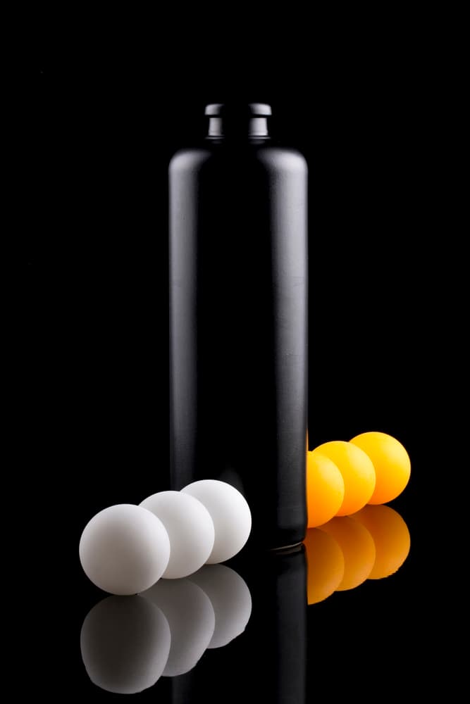 Minimal Bottle Still Life by Brig Barkow — canvas wall art