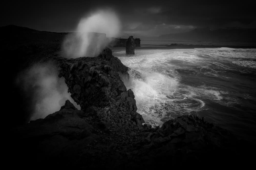 Crashing Coastal Waves by Alessandro Traverso — canvas wall art