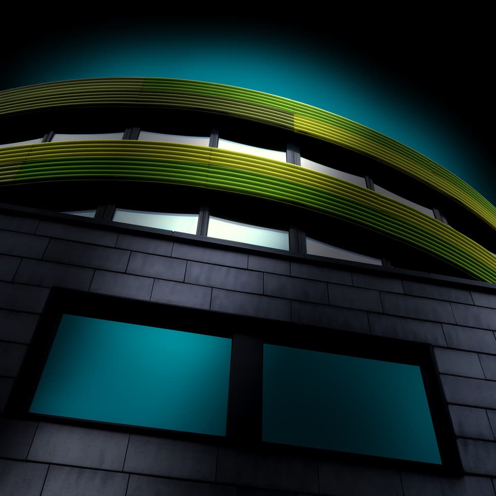 Sleek Modern Curves by Marc Huybrighs — canvas wall art