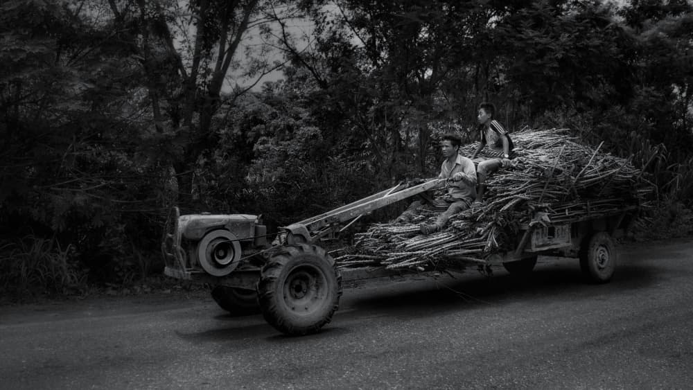 Rural Haulage Journey by txules — canvas wall art