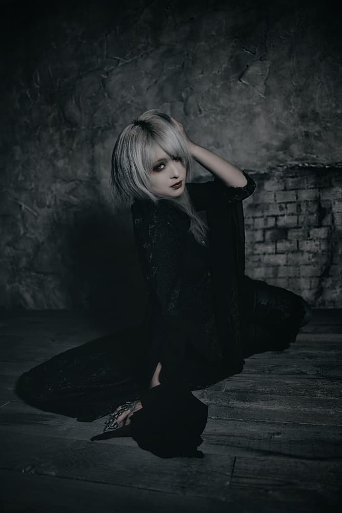 Gothic Beauty Portrait by KOIKI — canvas wall art