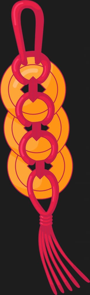 Chinanewyearelementchinesecoins2.png by Marika Barsrsind β canvas wall art