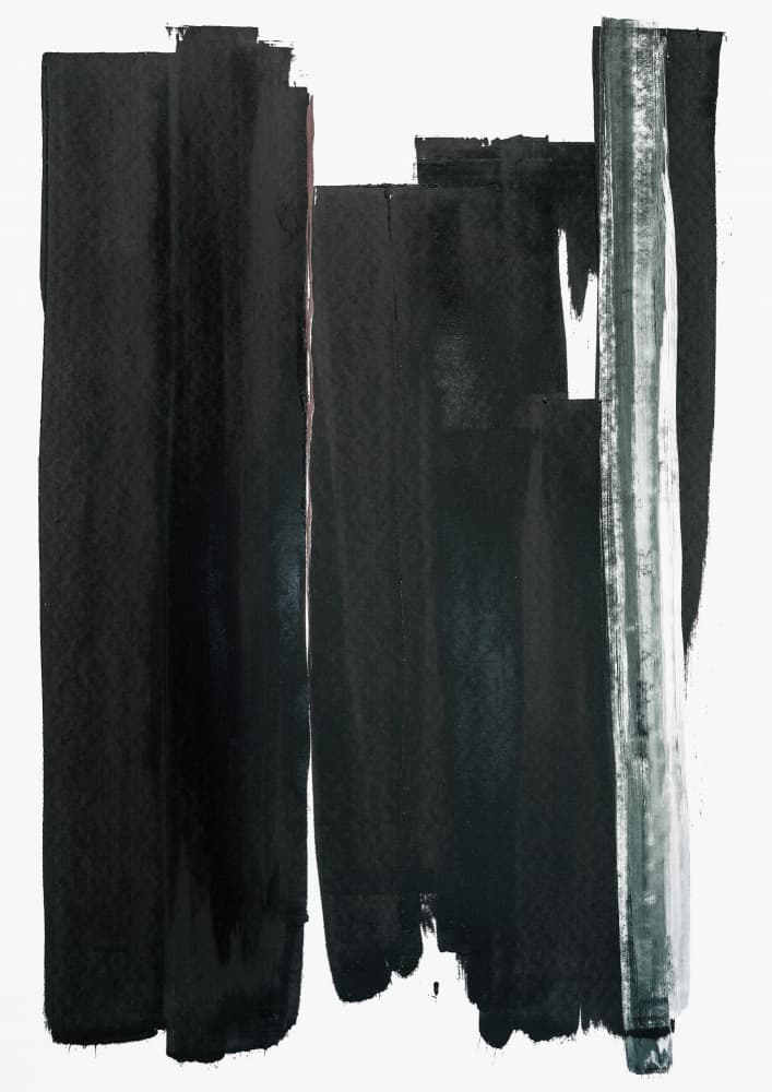 Monochrome Strokes by Shot by Clint — canvas wall art