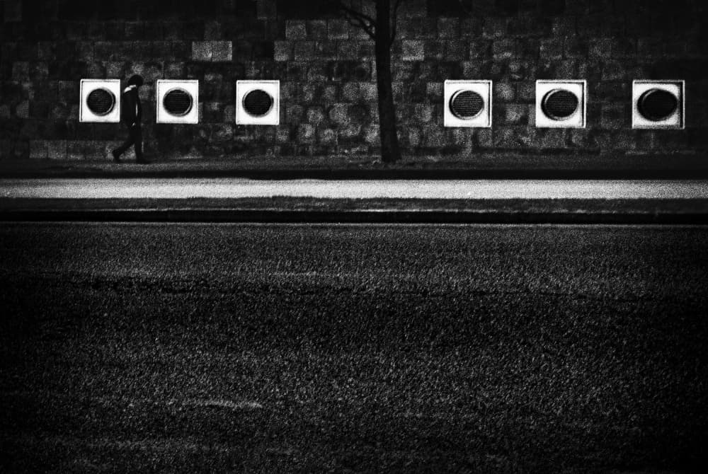 Urban Circles Walk by Paulo Abrantes — canvas wall art