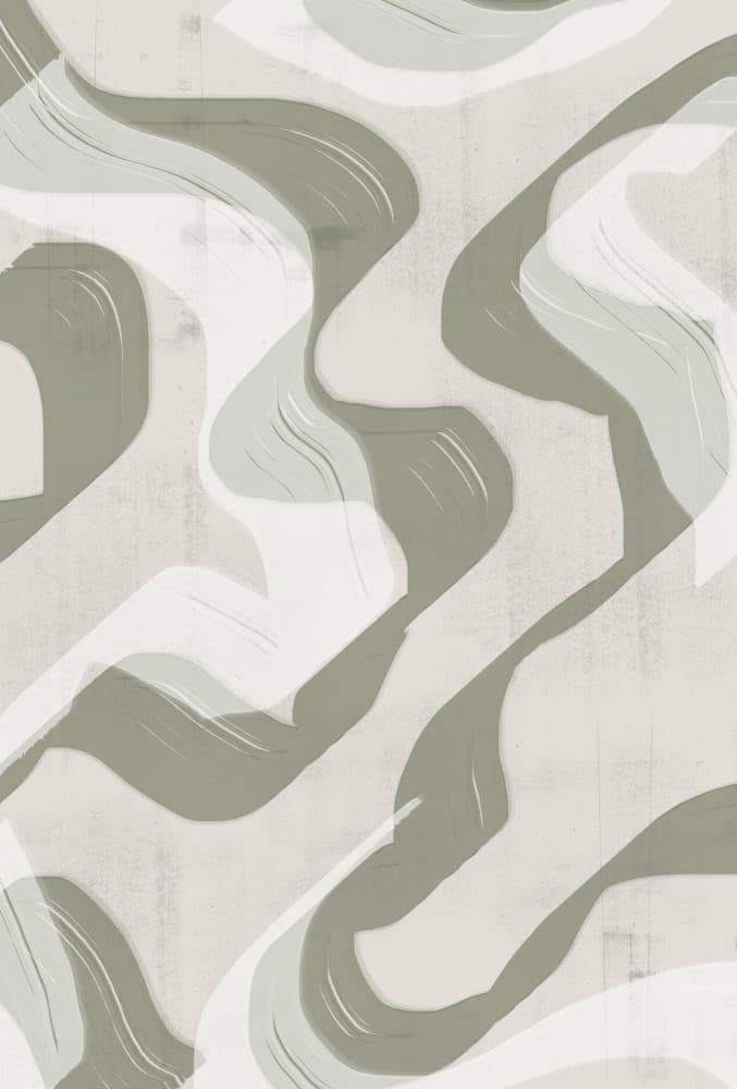 Flowing Earth Patterns by THE MIUUS STUDIO — canvas wall art