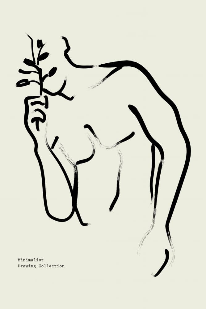 Minimalistdrawingcollectionno05 by Treechild — canvas wall art