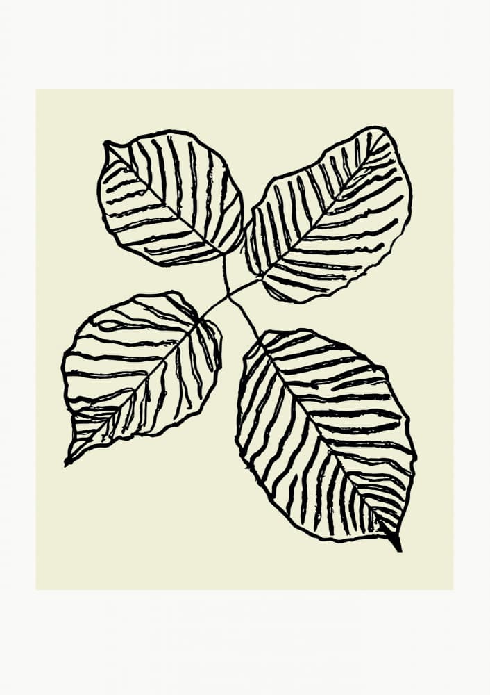 Botanicalineno21 by Treechild — canvas wall art