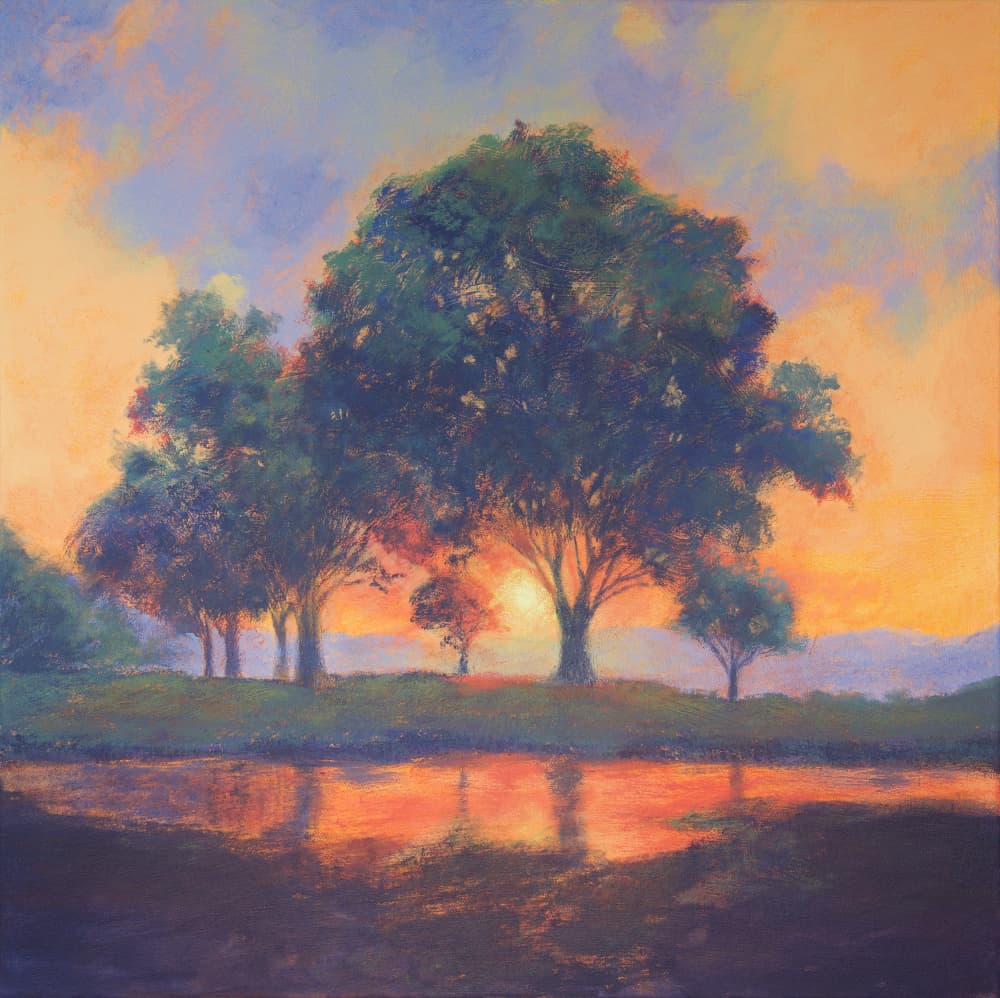 Tranquil Sunset Reflections by Matt Dominger — canvas wall art