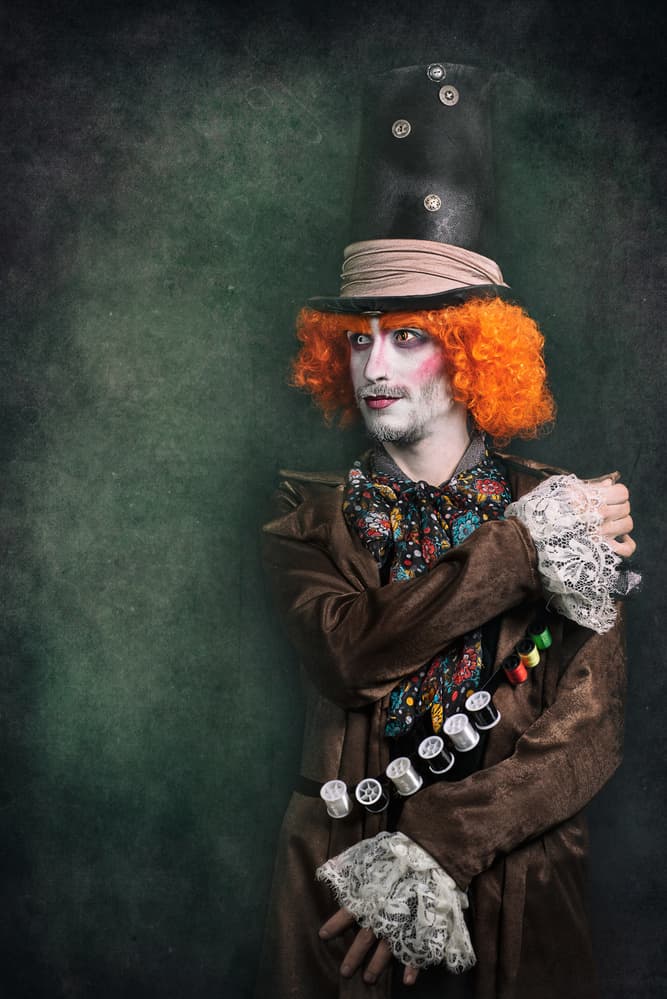 Man in Eccentric Hat by Amnon Eichelberg — canvas wall art