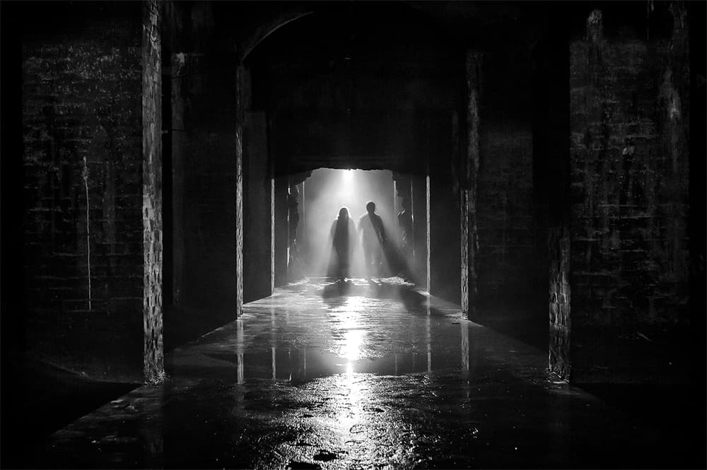 Mysterious Passage Light by Leif Løndal — canvas wall art