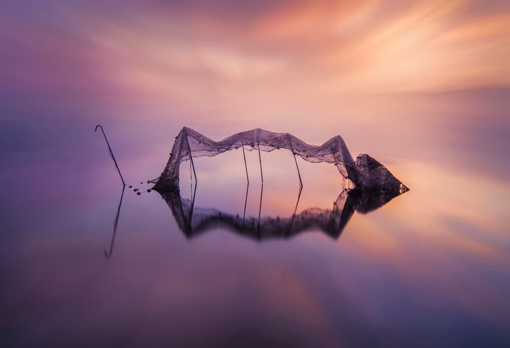 Tranquil Water Reflection by Joaquin Guerola — canvas wall art