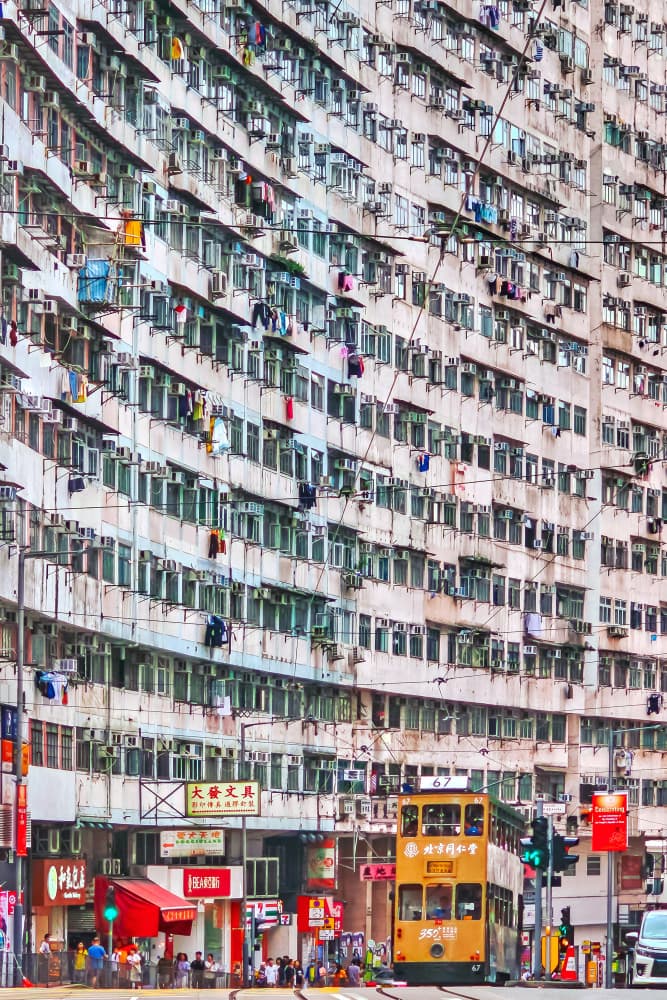 Vertical City Hong Kong by Tong Ho Chung Howard — canvas wall art