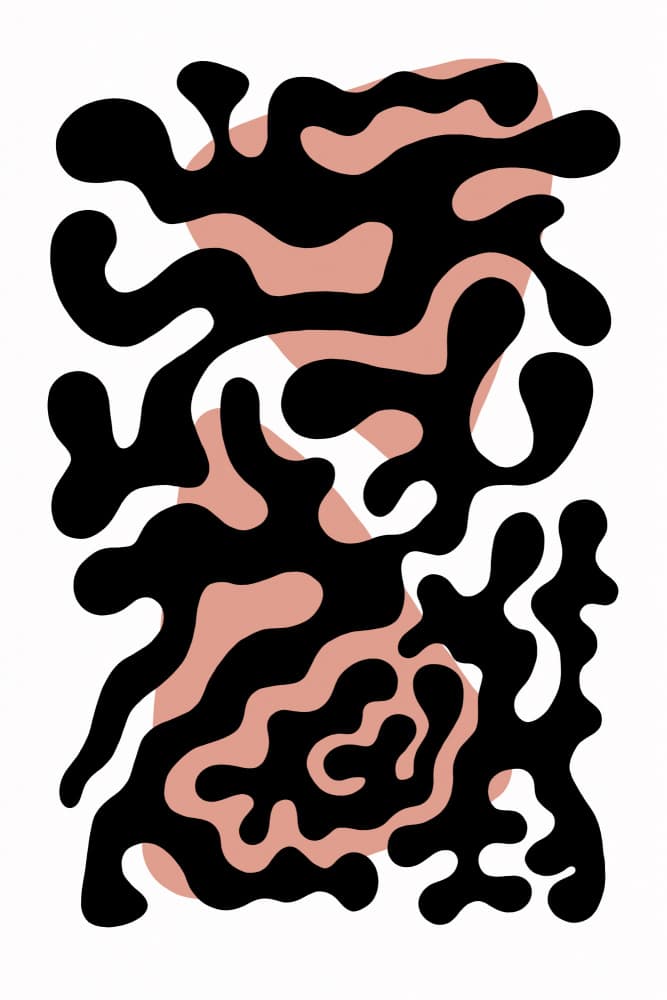 Abstract Organic Flow by Melanie Viola — canvas wall art
