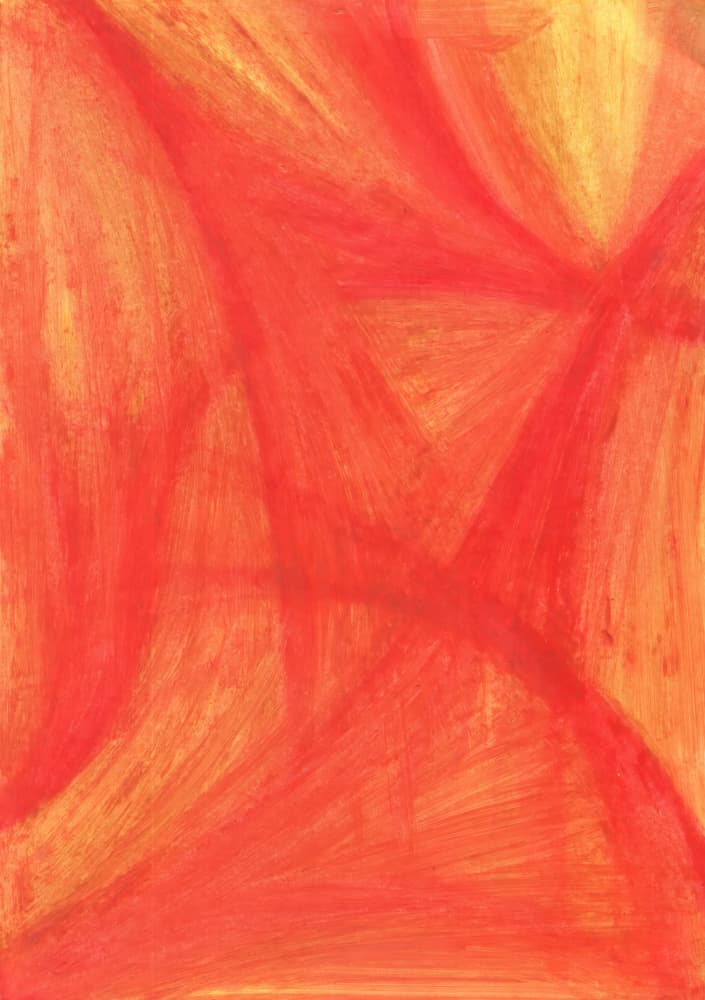 Fiery Abstract Flow by Kulik — canvas wall art