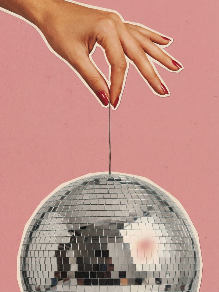 Retro Disco Hand