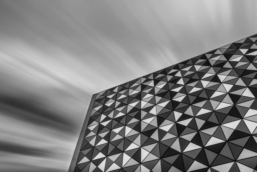Dynamic Geometric Facade by Christian Lindsten — canvas wall art