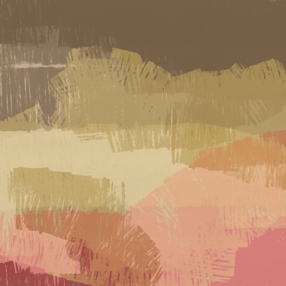 Abstract Landscape Minimalist Colorful 0001 Layer 105 by Dina Dankers — canvas wall art