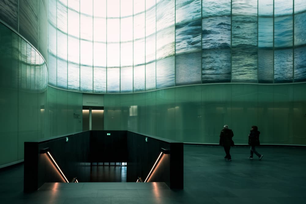 Modern Wave Passage by Vito Muolo — canvas wall art