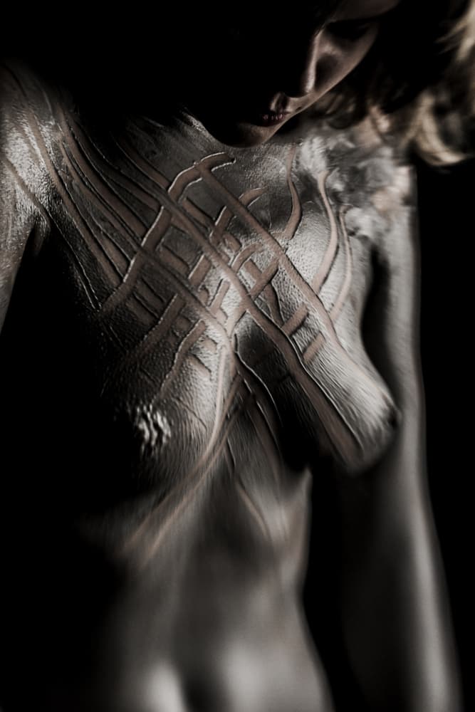 Sculpted Body Art by Bogdan Bouşcă — canvas wall art