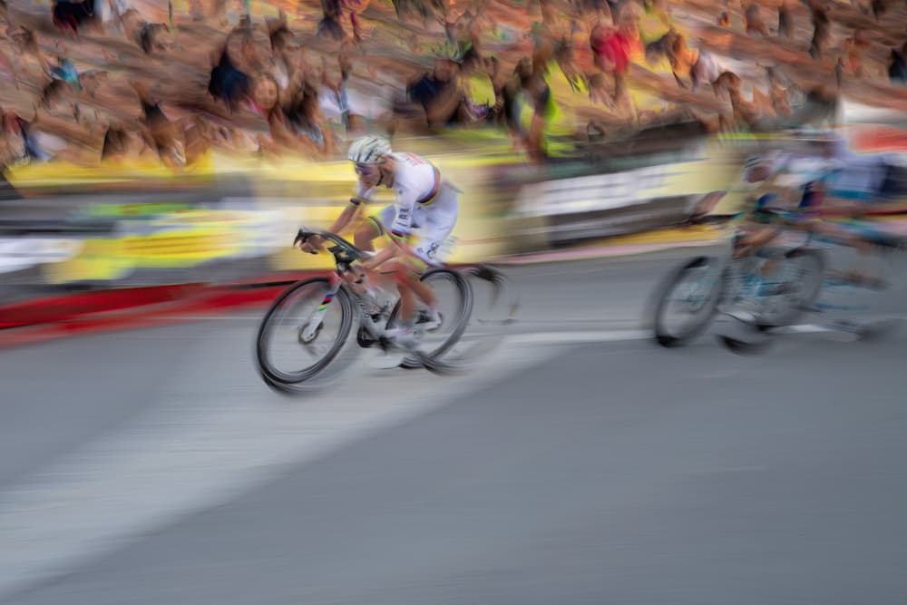 Dynamic Cycling Race by Milan Malovrh — canvas wall art