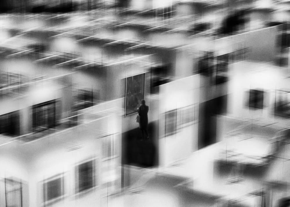 Abstract Gallery Figure by Eric Drigny — canvas wall art