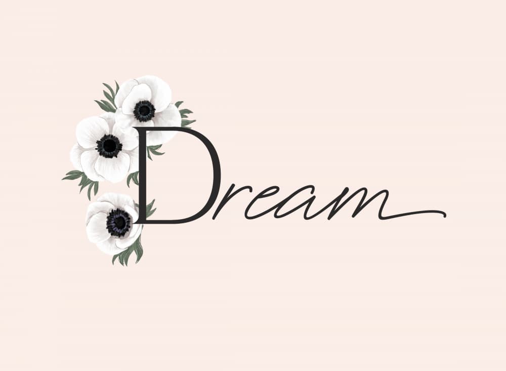 White Anemone Dream by Rosana Laiz Blursbyai — canvas wall art