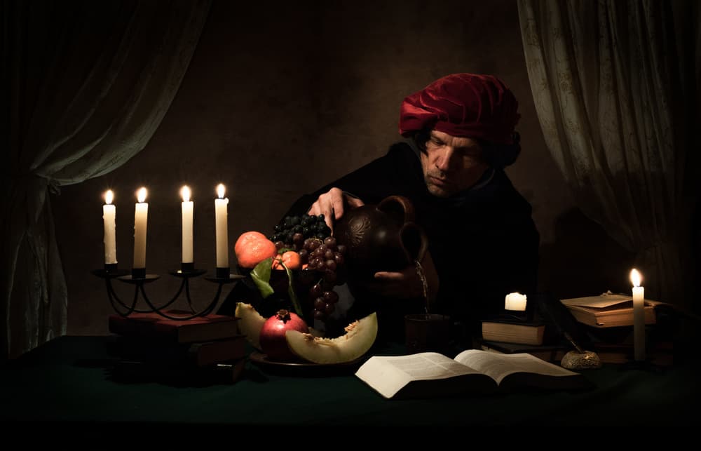 Renaissance Scholar's Study by Viktor Cherkasov — canvas wall art