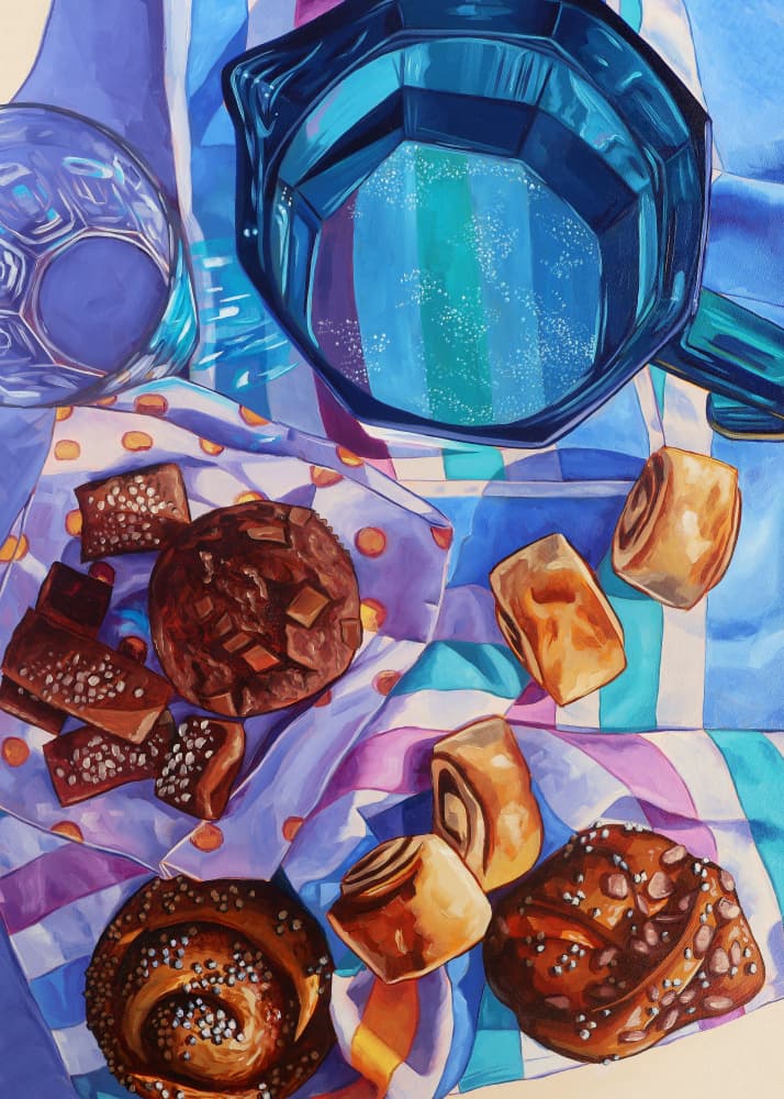 Sweet Morning Indulgence by Anna Zdanowicz — canvas wall art