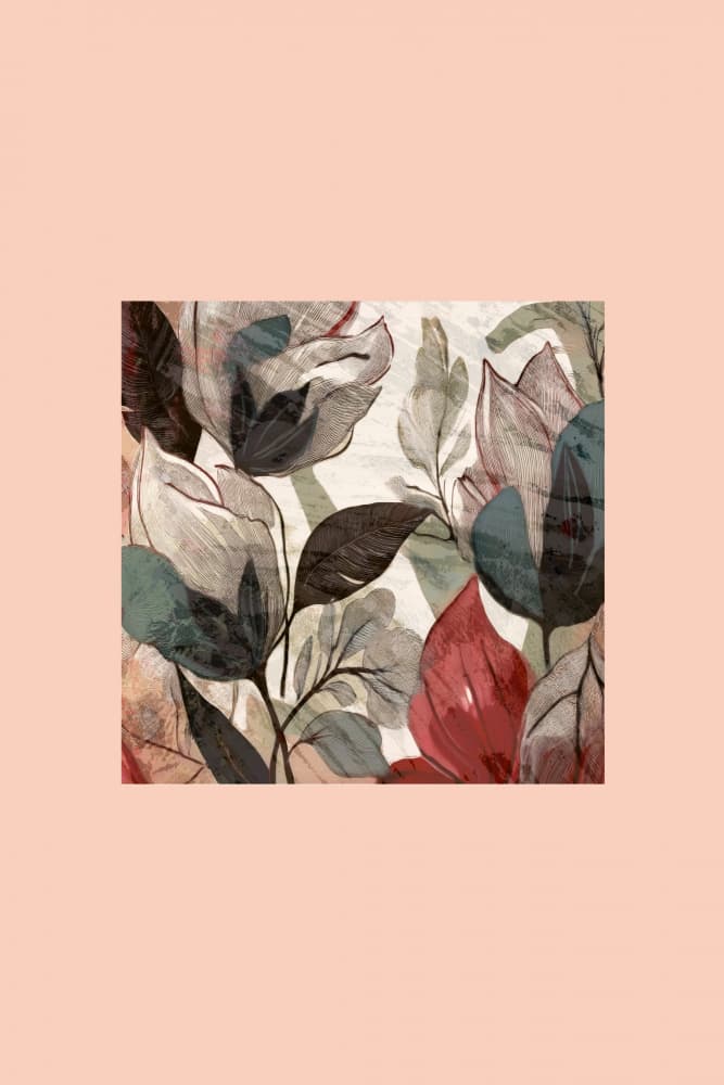 Serene Botanical Foliage by casa cartissi — canvas wall art