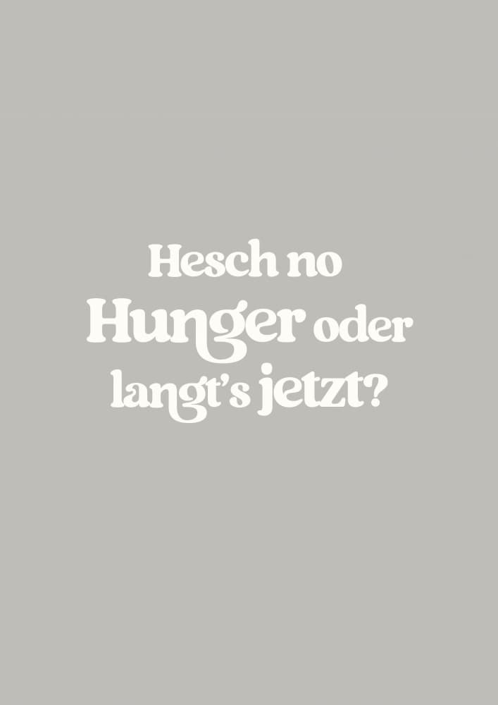 Heschnohunger(gray) by Treechild — canvas wall art