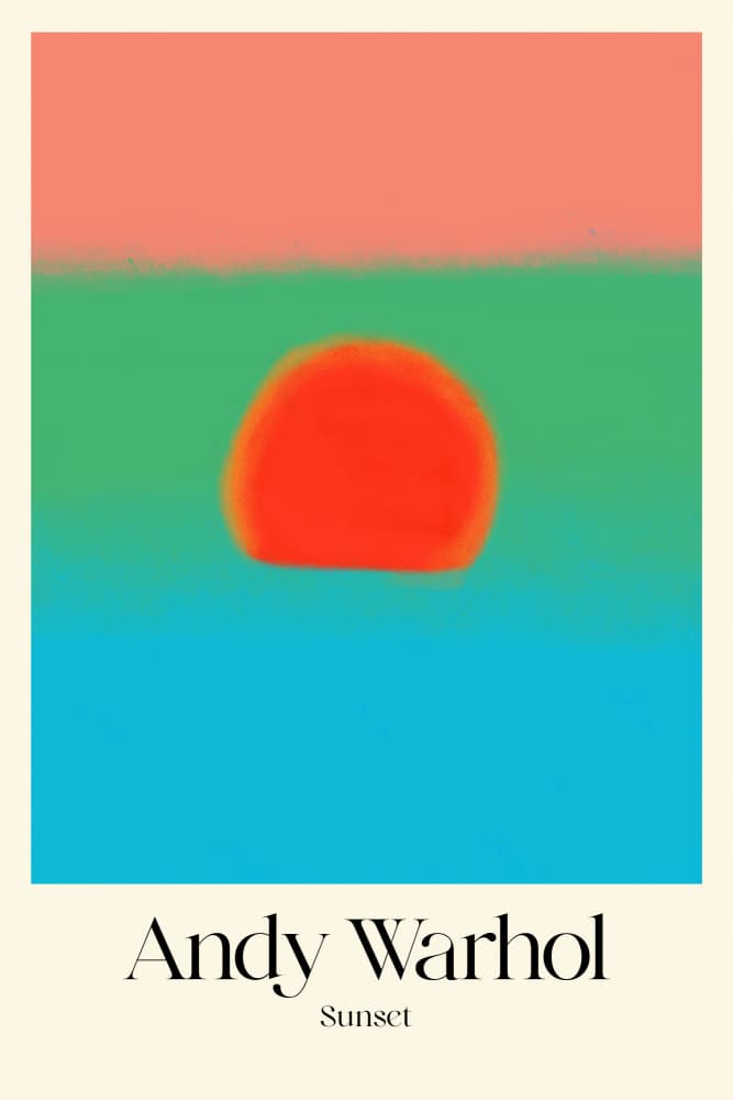 Andywarholno05 by Treechild — canvas wall art