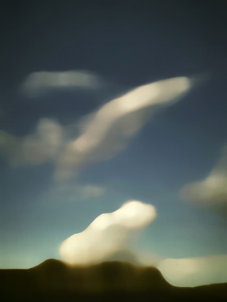 Ethereal Blue Sky Landscape by Angelo Cerantola — canvas wall art