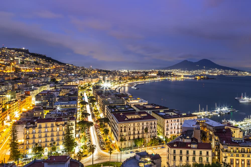 Naples Bay Twilight by Melanie Viola — canvas wall art