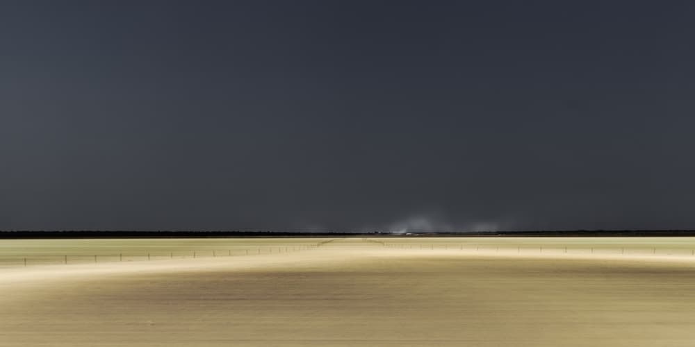 Desert Night Horizon by Piet Flour — canvas wall art
