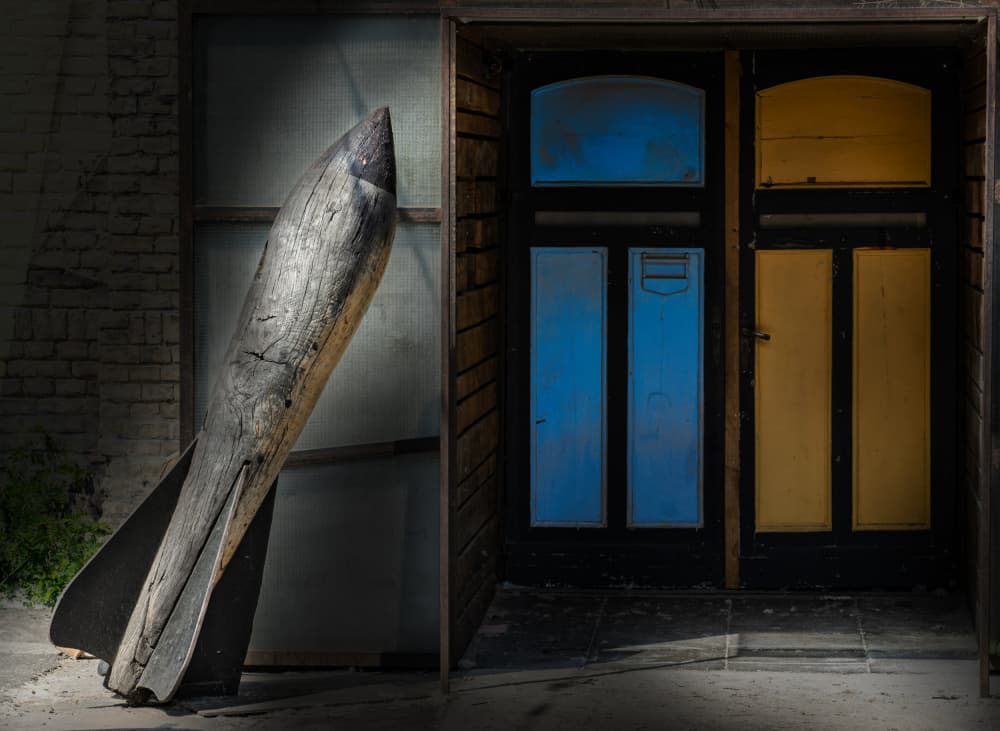 Dark Bomb Bright Doors by Stephan Rückert — canvas wall art